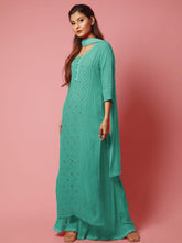 Celeste Chikankari & Mukaish Kurta - Shop Label Aishwaryrika